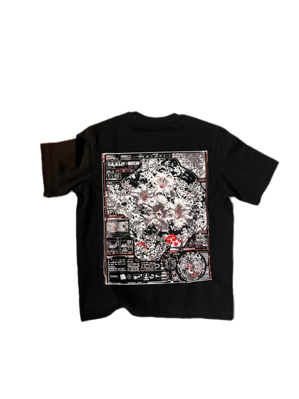 MAASTEK x RAGEWEAR - Cyber-Ibiscus Tee