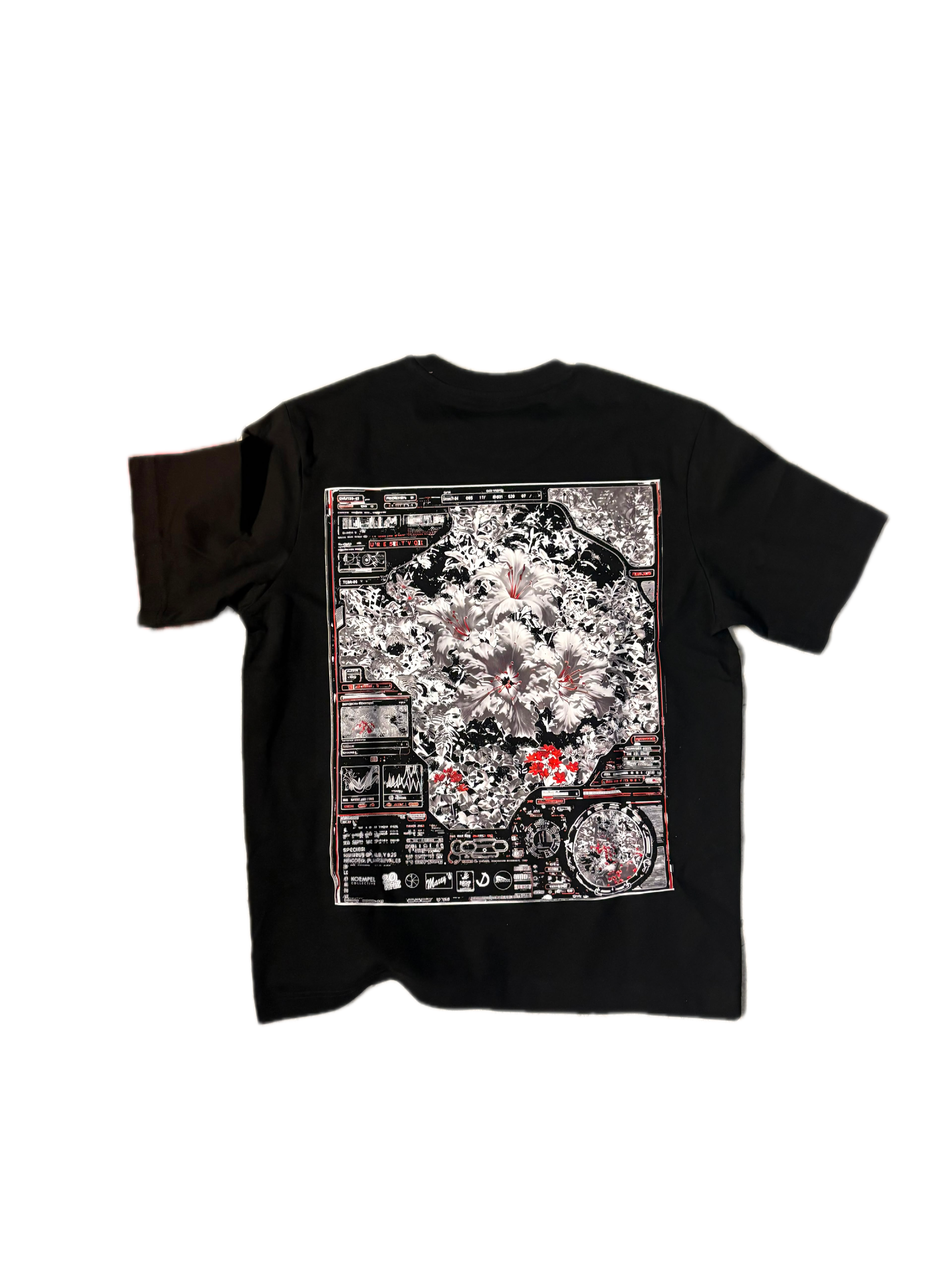 MAASTEK x RAGEWEAR - Cyber-Ibiscus Tee